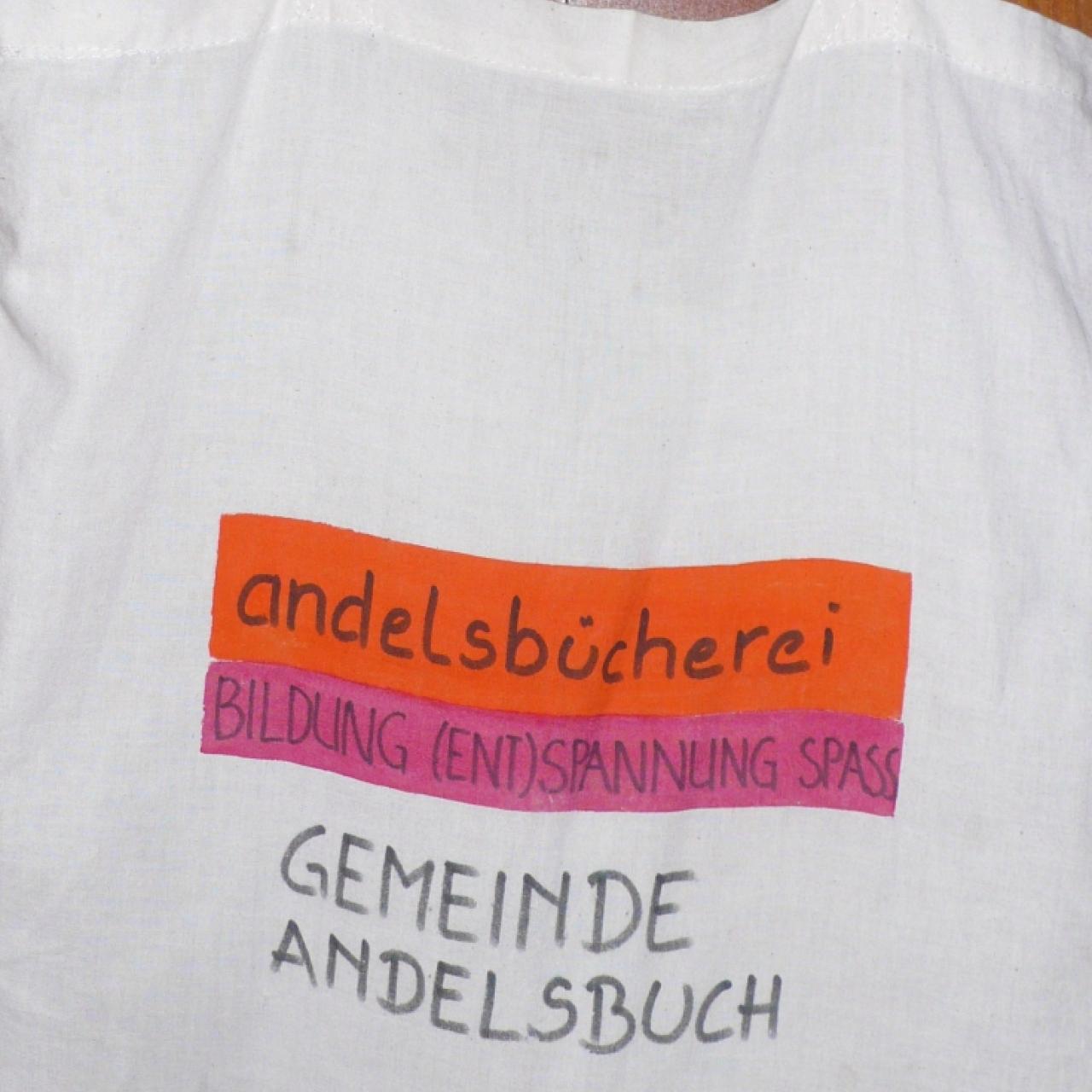 Büchertasche Andelsbücherei